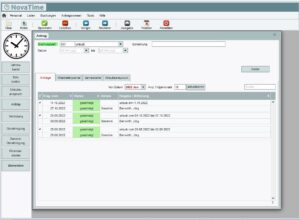 Novatime Antragswesen Urlaubsverwaltung, Digitale Zeiterfassung ohne lästige Excel Arbeitszeiterfassung.