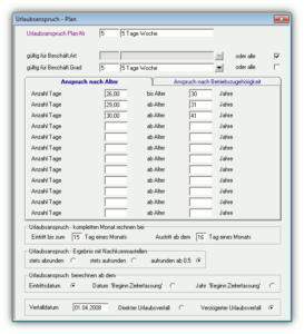 Elektronische Urlaubsverwaltung mit Novatime Software