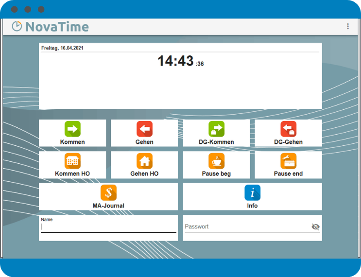 NovaTime Zeiterfassung von Honeywell